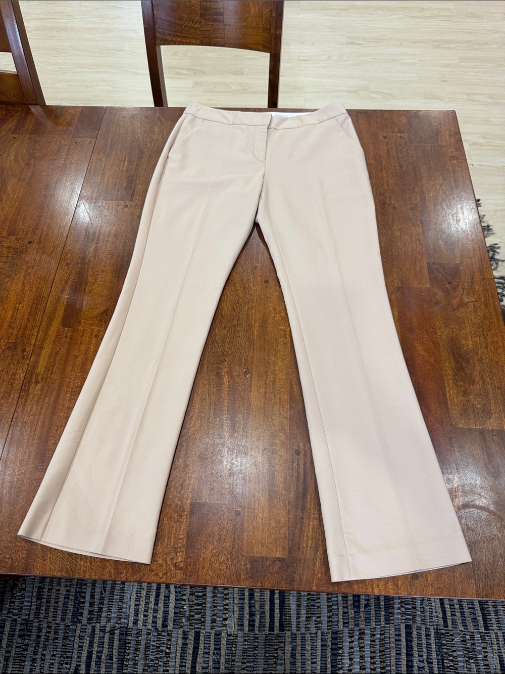 Express Blush Pink Boot Cut Dress Pants